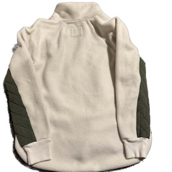 Vintage Abercrombie & Fitch Quilted Fleece Jacket Heritage Cottage Core - Picture 6 of 8